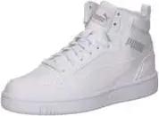 PUMA Rebound V6 Mid Jr Sneaker Mädchen|Jungen weiß