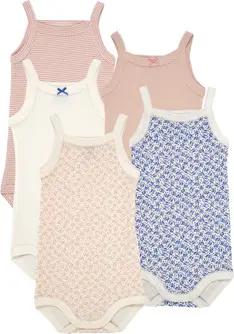 Petit Bateau Pyjamas/ Nachthemden BODY BRETELLE X5