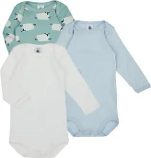Petit Bateau Pyjamas/ Nachthemden BODY US ML MOUTON PACK X3