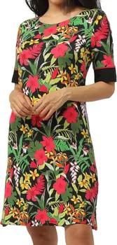 Admas Kleider Strandkleid mit halben Ärmeln Hawaii