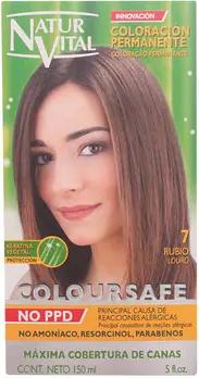 Natur Vital Haarfärbung Coloursafe Permanente Haarfarbe 7-blond