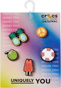 Crocs Damenschuhe JIBBITZ HAPPY SUMMER 5 PACK