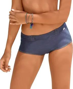 Lascana Bikini Ober- und Unterteile Sunseeker Jeansblue -Badeanzug-Strümpfe