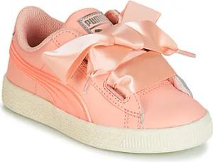 Puma kinderschuhe PS BASKET HEART JELLY.PEAC