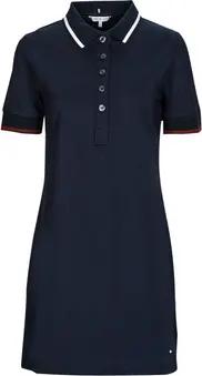 Tommy Hilfiger Kurze Kleider REG SPLIT GLB STP POLO DRS SS