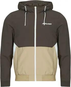 Jack & Jones  Herren-Jacke JJERUSH HOOD BOMBER