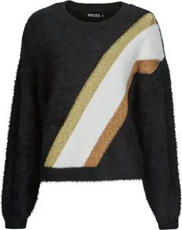 Pieces Pullover PCMILO LS LUREX KNIT KAC FC