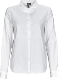 Pieces Blusen PCIRENA LS OXFORD SHIRT