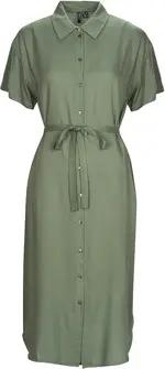 Vero Moda Maxikleider VMBUMPY SS CALF SHIRT DRESS NOOS