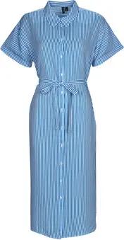 Vero Moda Maxikleider VMBUMPY SS CALF SHIRT DRESS NOOS