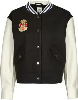 Only Damen-Jacke ONLWEMBLEY L/S COLLEGE JACKET CC PNT