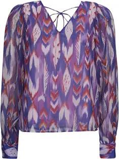 Only  Blusen ONLPAM LIFE L/S V-NECK TOP PTM
