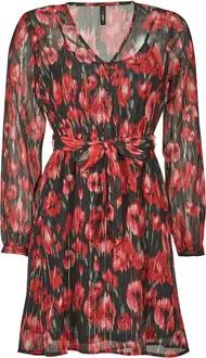 Only Kurze Kleider ONLMARISE LUREX L/S STRING TOP CS PTM