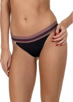 Lisca Tangas Brasilianischer Sport Energy Cheek schwarz