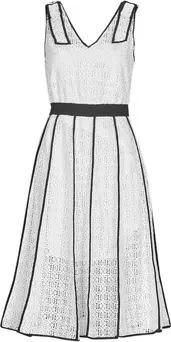 Karl Lagerfeld Kurze Kleider KL EMBROIDERED LACE DRESS