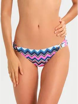 Lascana Bikini Ober- und Unterteile Zickzack-Badeanzug-Strümpfe
