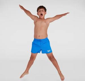 Klassische Badeshorts 33 cm Marineblau für Jungen