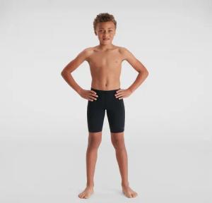 Klassische Badeshorts 33 cm Blau für Jungen