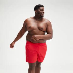 Essential Badeshorts 40 cm Rot für Herren