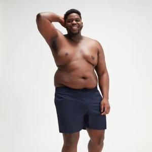 Essential Badeshorts 40 cm Marineblau für Herren