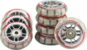 Firefly Inlineskates Rollen-Kugellagerset (72 mm, 893 transparent)