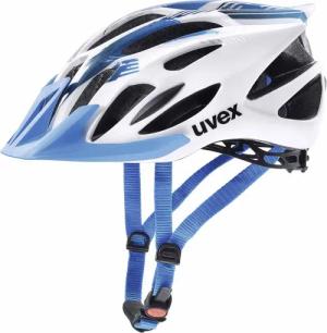 uvex Flash Fahrradhelm (57-61 cm, 01 white/blue)