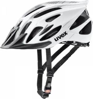 uvex Flash Fahrradhelm (53-56 cm, 02 white/black)
