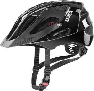 uvex Quatro Fahrradhelm (52-57 cm, 30 all black)