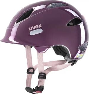 uvex Oyo Fahrradhelm (45-50 cm, 03 plum/dost rose)