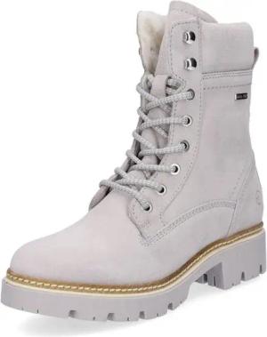 Tamaris Tamaris Damen Leder Schnürboot grau Schnürboots