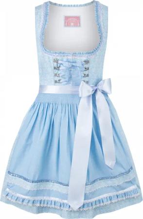 Dirndl Kim (hellblau, Gr. 34) von Stockerpoint Wiesnwuid für Damen, 100% Baumwolle