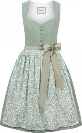 Dirndl Rhianna (salbei, Gr. 40) von Stockerpoint Heimatgwand für Damen, 100% Baumwolle