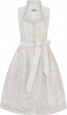 Dirndl Josefina (creme, Gr. 46) von Stockerpoint Bergfeuer Couture für Damen, 100% Polyester