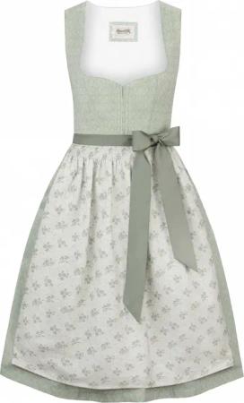 Dirndl Angelina (salbei, Gr. 42) von Stockerpoint Heimatgwand für Damen, 100% Polyester
