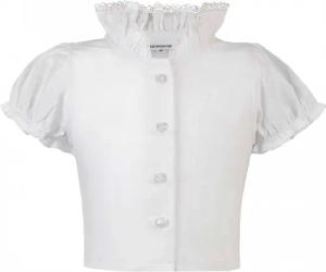 Dirndlbluse Anita (weiss, Gr. 86-92) von Stockerpoint Trachtenkids für Damen, Oberteile, 100% Baumwolle