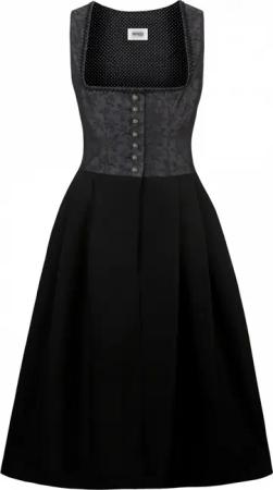 Dirndl Dakota (schwarz, Gr. 44) von Stockerpoint Heimatgwand für Damen, 100% Polyester