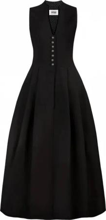 Dirndl Akina (schwarz, Gr. 46) von Stockerpoint Gastrotex für Damen, 100% Polyester