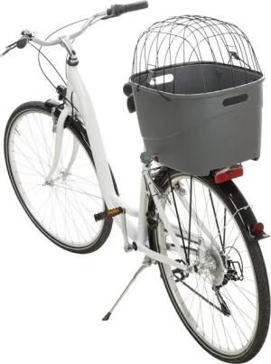 TRIXIE Fahrradkorb Kunststoff Fahrradkorb für Gepäckträger (1-tlg), witterungsunempfindlich