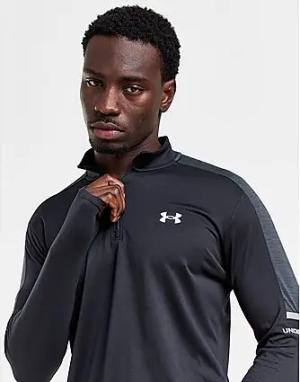 Under Armour Tech+ 1/4 Zip Top - Herren, Black