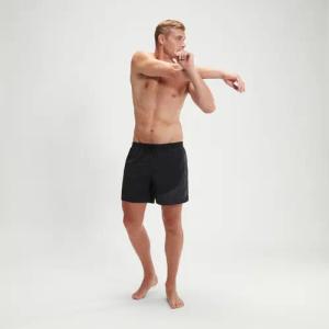 HyperBoom Logo-Schwimmshorts 40 cm für Herren Schwarz/Grau