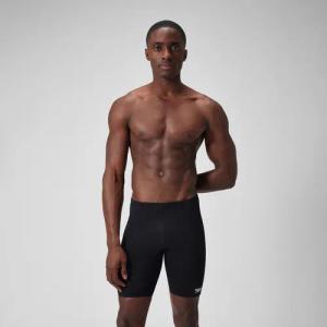 Endurance+ Mittellange Schwimmhose Schwarz für Herren