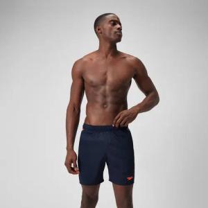 Herren XPRESS LITE Badeshorts mit Einsätzen, 16 Zoll Marineblau/Blau