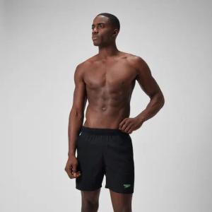 Herren XPRESS LITE Badeshorts mit Einsätzen, 16 Zoll Schwarz/Grau