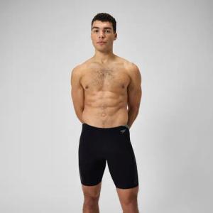 Herren Hyperboom Schwimmhose mit Passe Schwarz/Grün