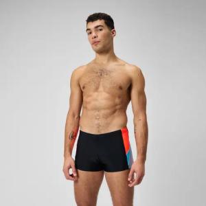 Herren Dive Aquashorts Schwarz/Rot