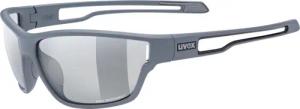 uvex Sportstyle 806 Variomatic Sportbrille (5501 grey matt, variomatic smoke (S1-3))