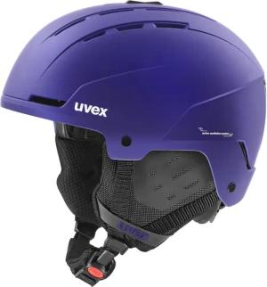 uvex Stance Skihelm (51-55 cm, 13 purple blash matt)