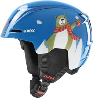 uvex Viti Kinder Skihelm (46-50 cm, 13 blue bear)