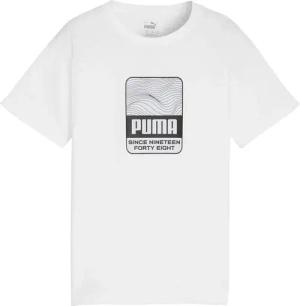 Puma - Active Sports Graphic T-Shirt Jungen puma white