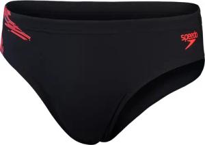 Speedo - Tech Panel Brief Badehose Herren schwarz